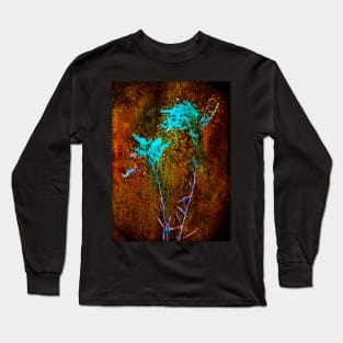 Rusty Cyanotype Long Sleeve T-Shirt